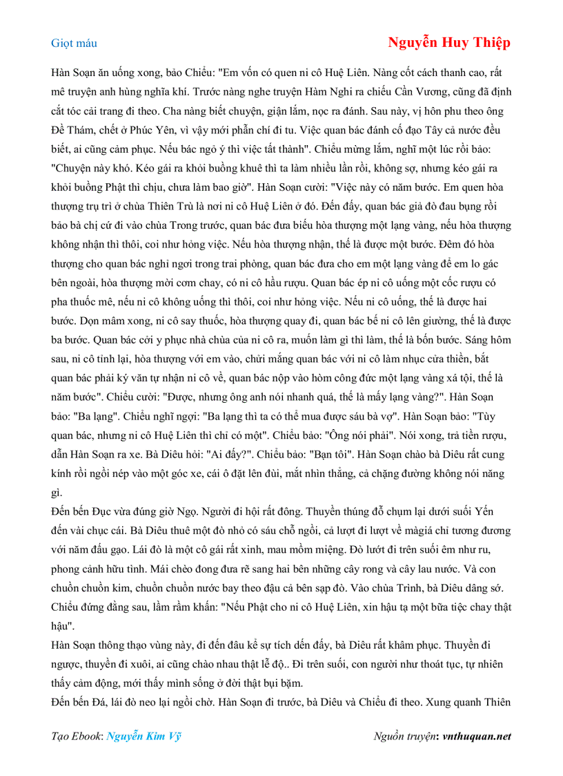image for page Ebook Giọt máu Nguyễn Huy Thiệp