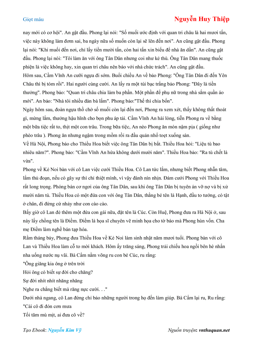 image for page Ebook Giọt máu Nguyễn Huy Thiệp