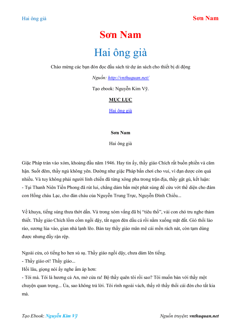 image for page Ebook Hai ông già Sơn Nam