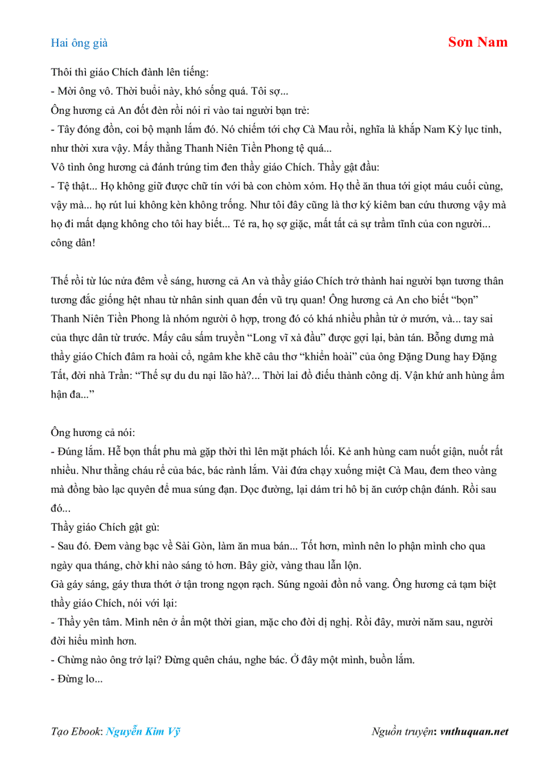 image for page Ebook Hai ông già Sơn Nam