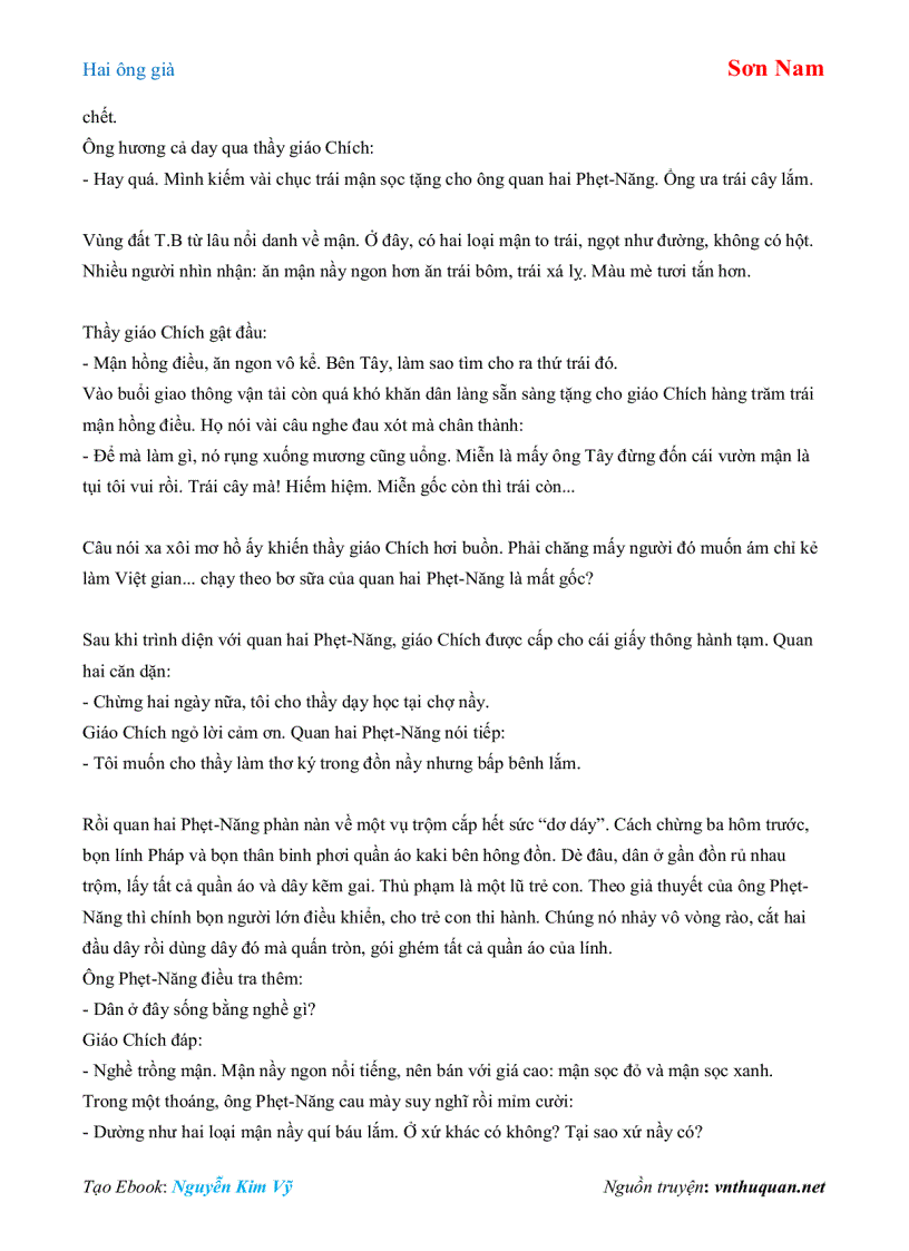 image for page Ebook Hai ông già Sơn Nam