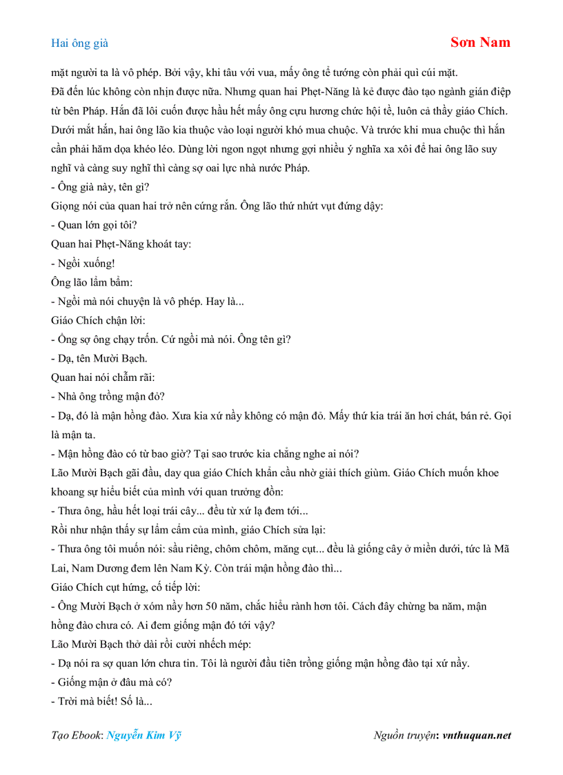 image for page Ebook Hai ông già Sơn Nam