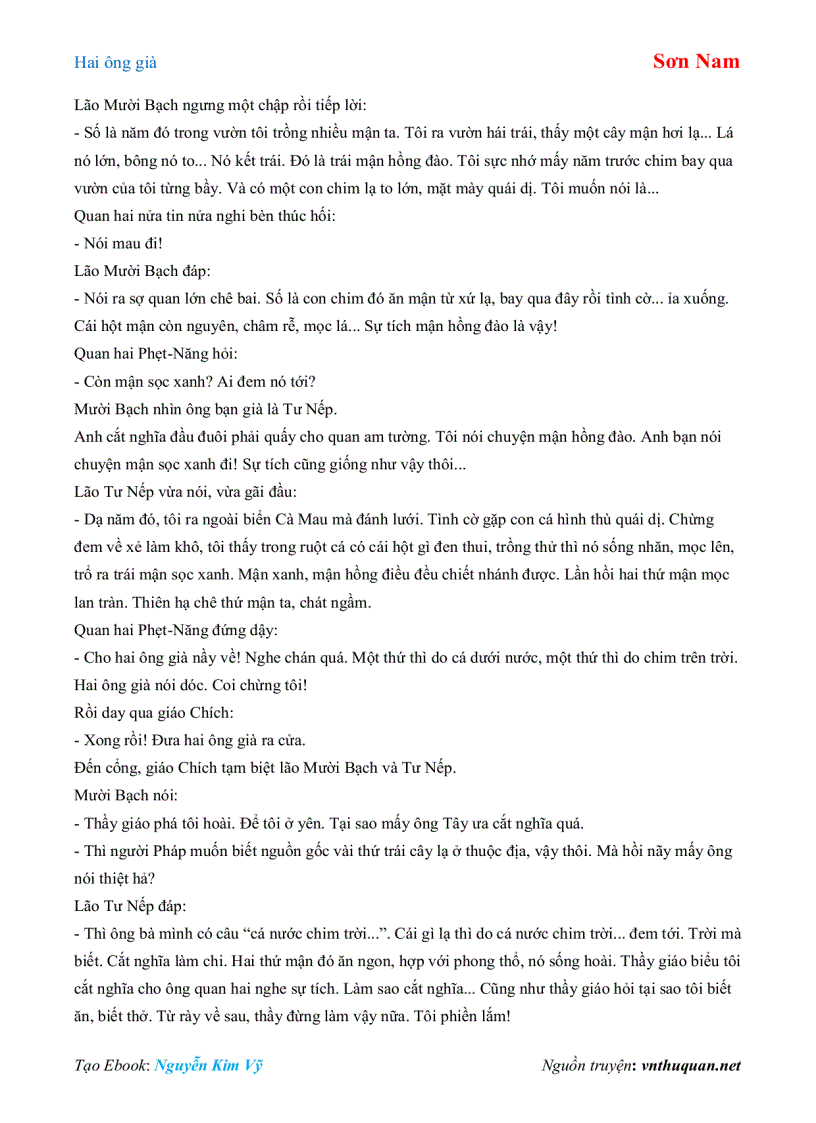 image for page Ebook Hai ông già Sơn Nam