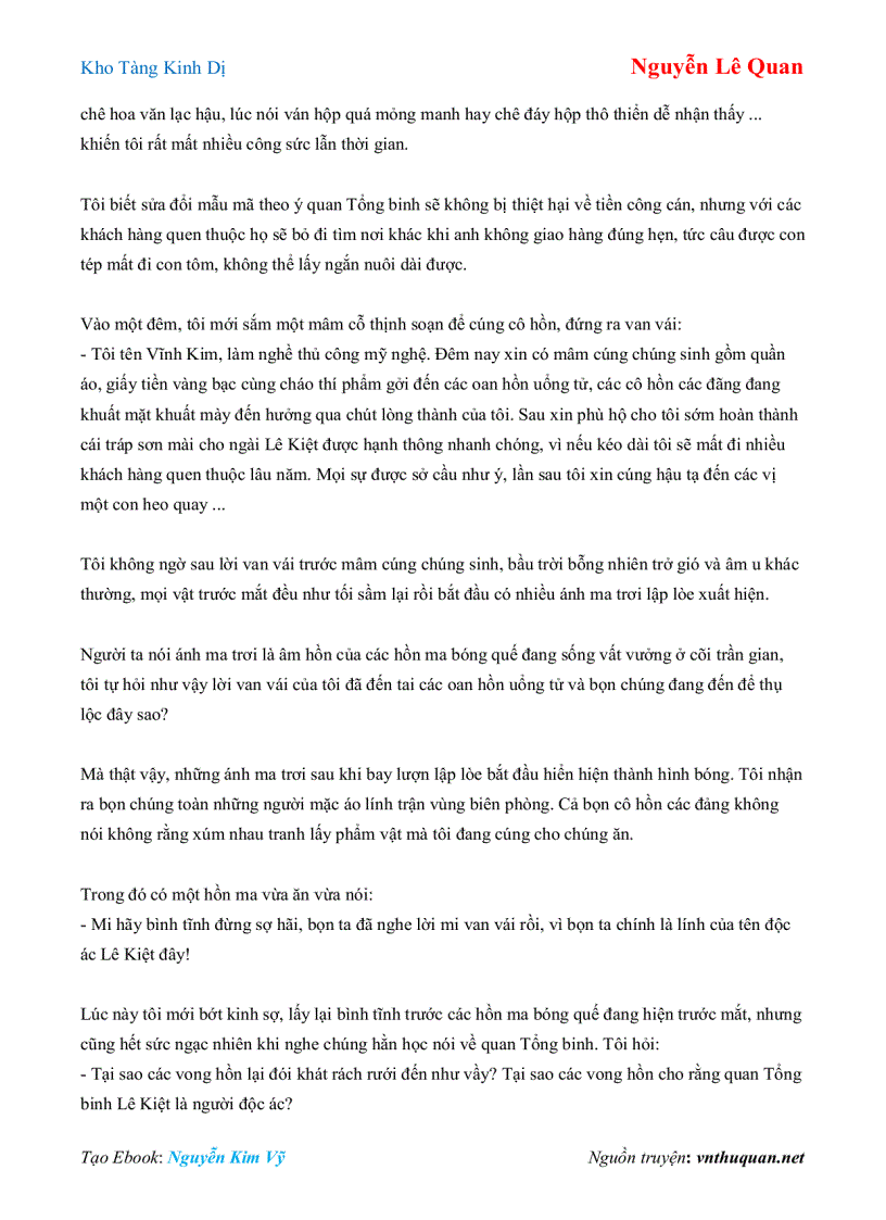 image for page Ebook Kho Tàng Kinh Dị Nguyễn Lê Quan