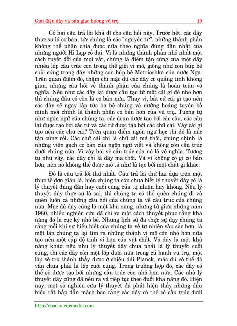 image for page Giai điệu dây và bản giao hưởng vũ trụ