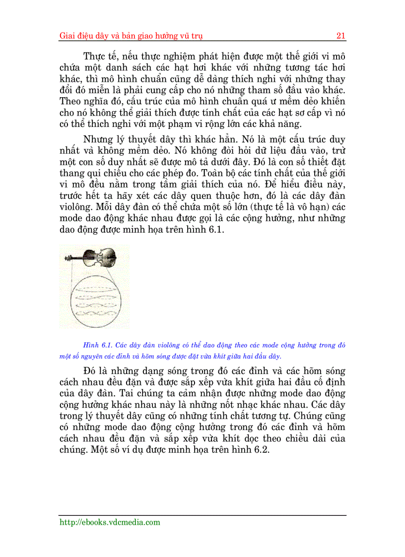 image for page Giai điệu dây và bản giao hưởng vũ trụ