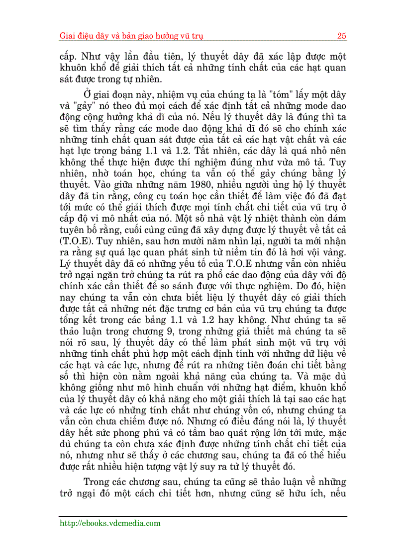 image for page Giai điệu dây và bản giao hưởng vũ trụ