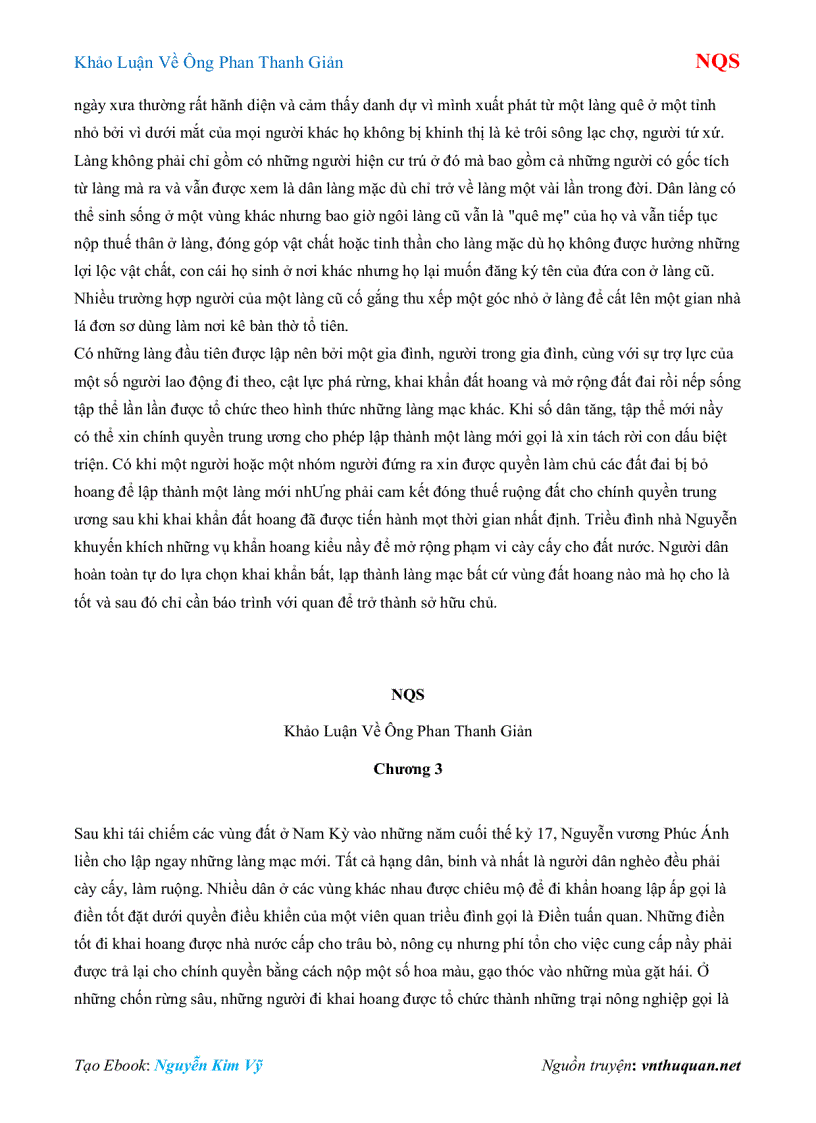 image for page Ebook Khảo Luận Về Ông Phan Thanh Giản NQS