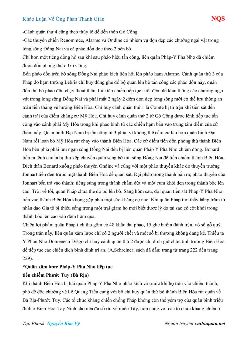 image for page Ebook Khảo Luận Về Ông Phan Thanh Giản NQS