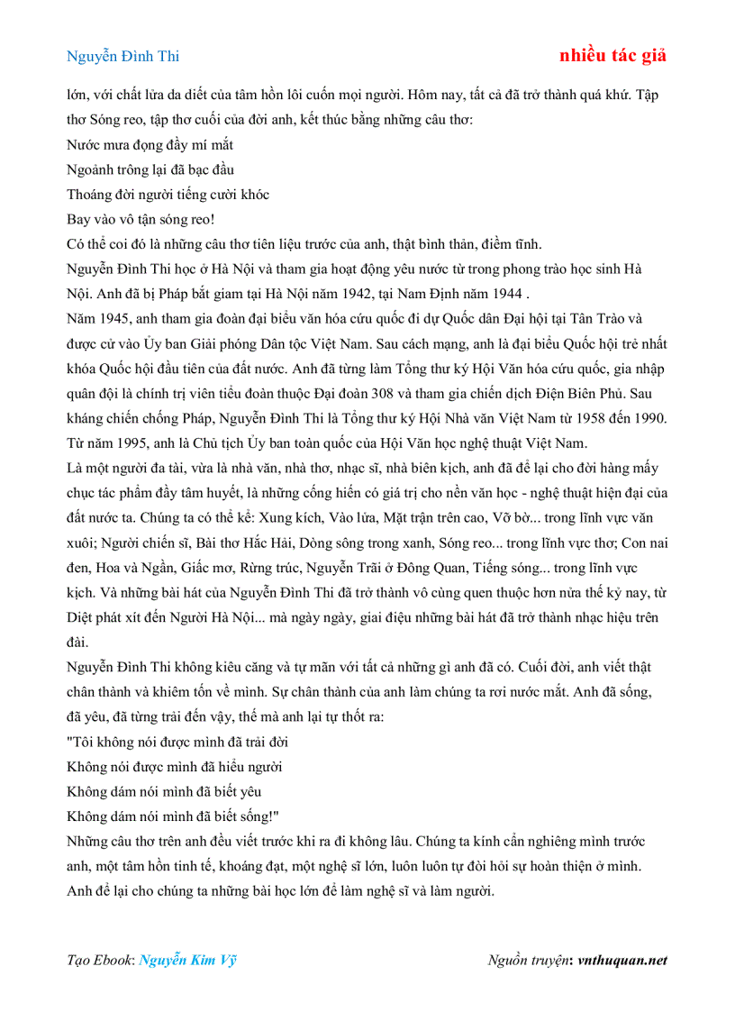 image for page Ebook Nguyễn Đình Thi nhiều tác giả