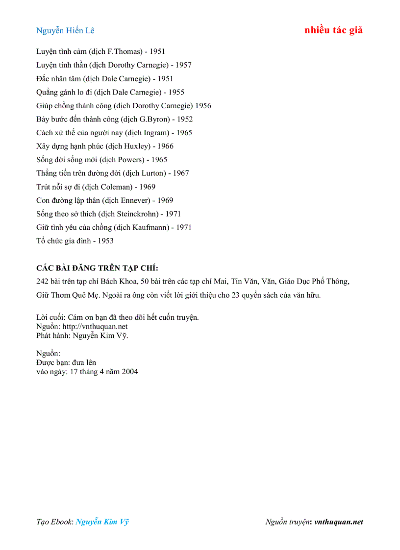 image for page Ebook Nguyễn Hiến Lê nhiều tác giả