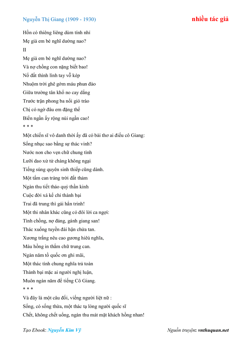 image for page Ebook Nguyễn Thị Giang 1909 1930 nhiều tác giả