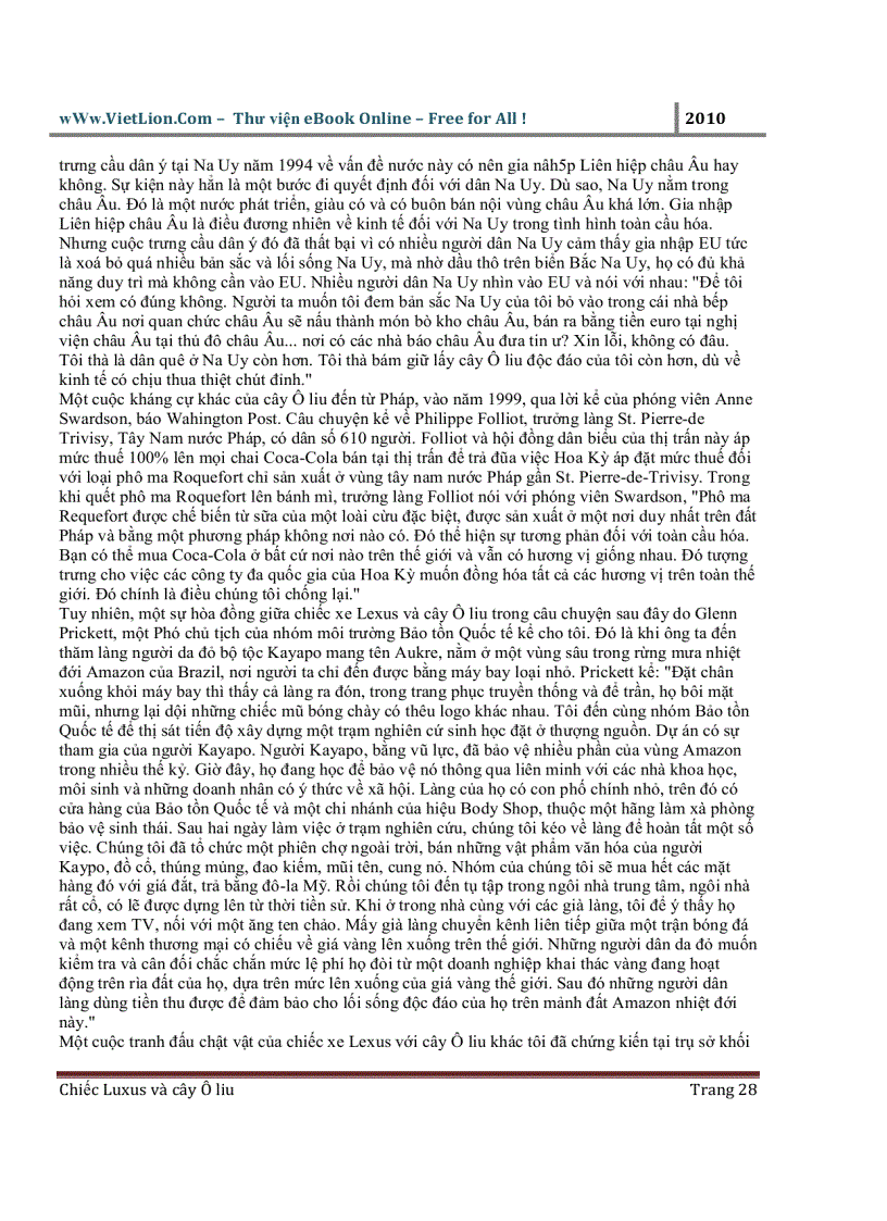 image for page Luxux và cây Oliu