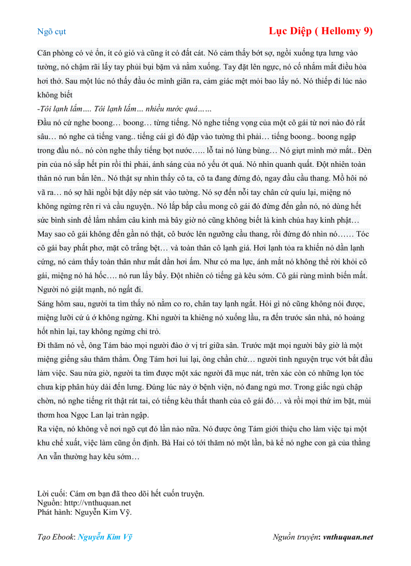image for page Ebook Ngõ cụt Lục Diệp Hellomy 9