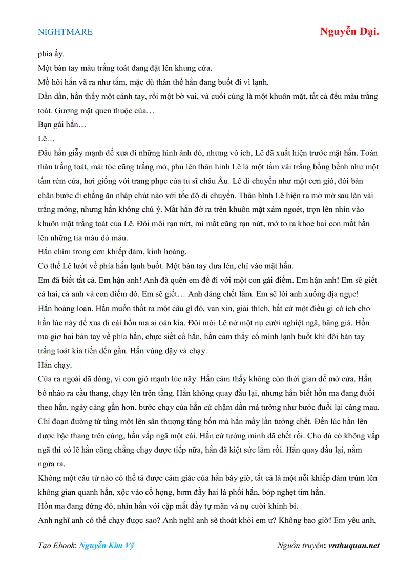 image for page Ebook NIGHTMARE Nguyễn Đại