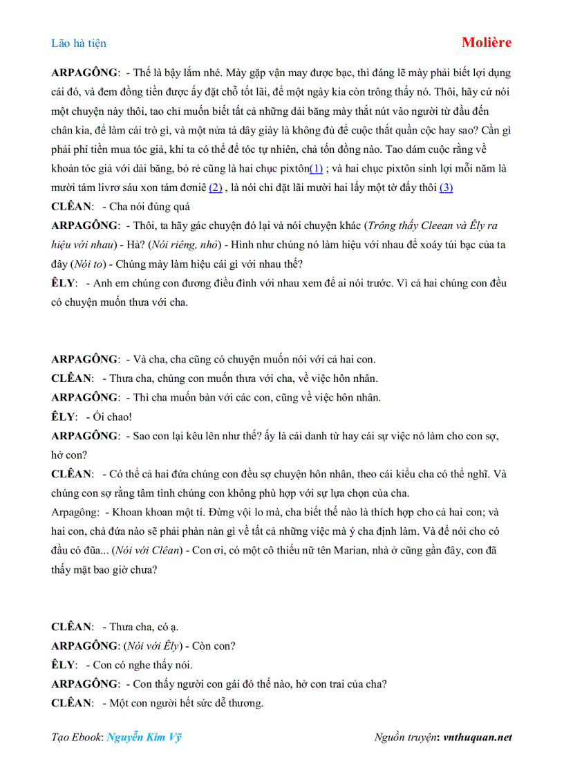 image for page Ebook Lão hà tiện Molière