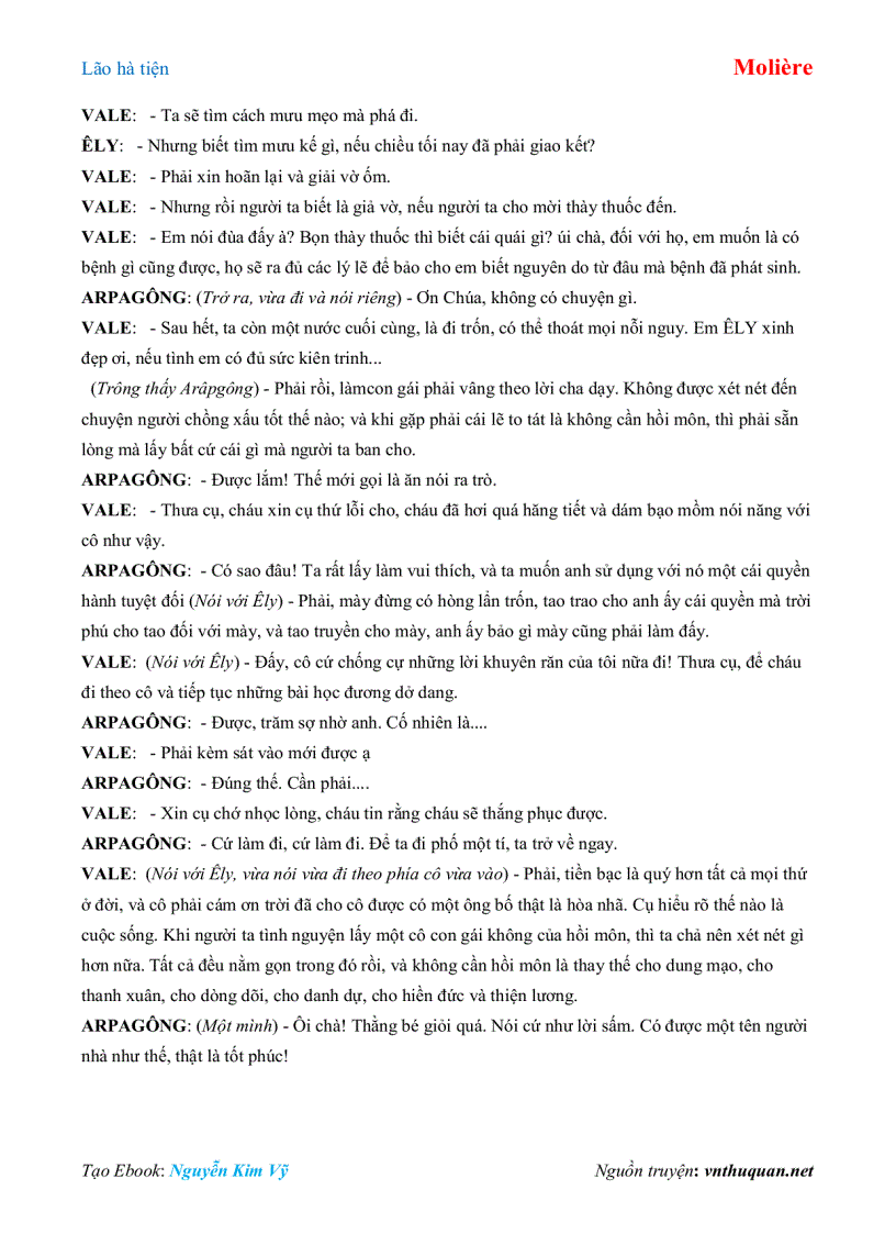 image for page Ebook Lão hà tiện Molière