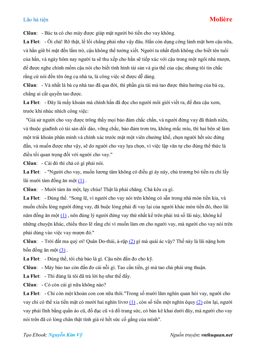 image for page Ebook Lão hà tiện Molière