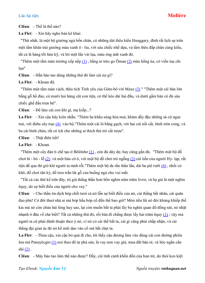 image for page Ebook Lão hà tiện Molière
