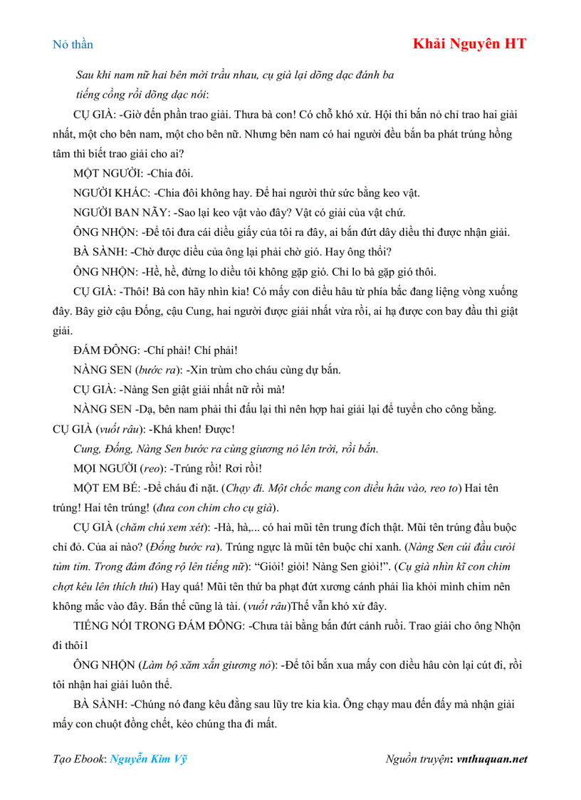 image for page Ebook Nỏ thần Khải Nguyên HT