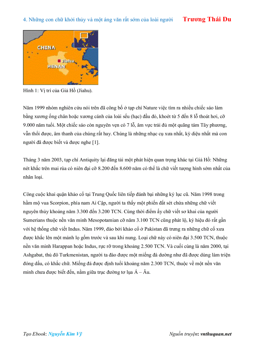 image for page Ebook Những con chữ khởi thủy và một áng văn rất sớm của loài người Trương Thái Du