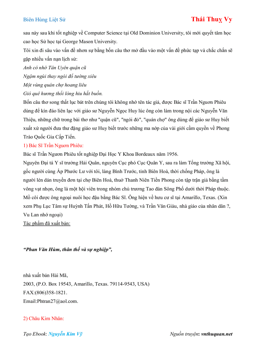 image for page Ebook Biên Hùng Liệt Sử Thái Thuỵ Vy