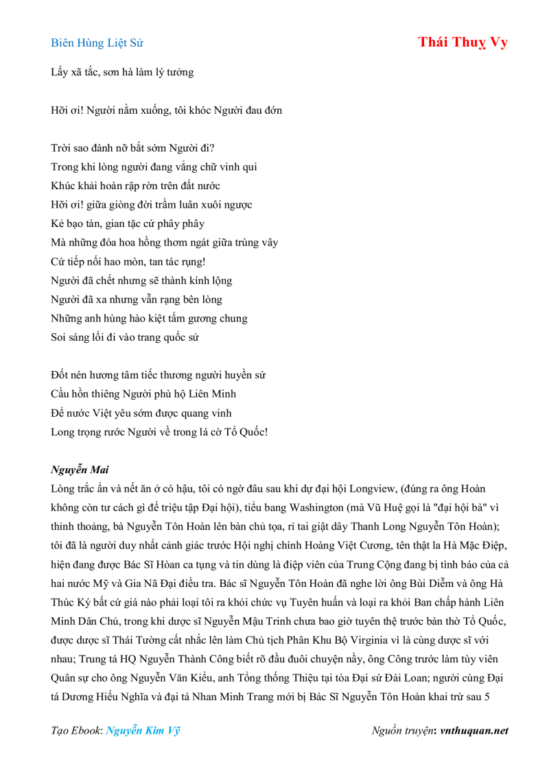 image for page Ebook Biên Hùng Liệt Sử Thái Thuỵ Vy