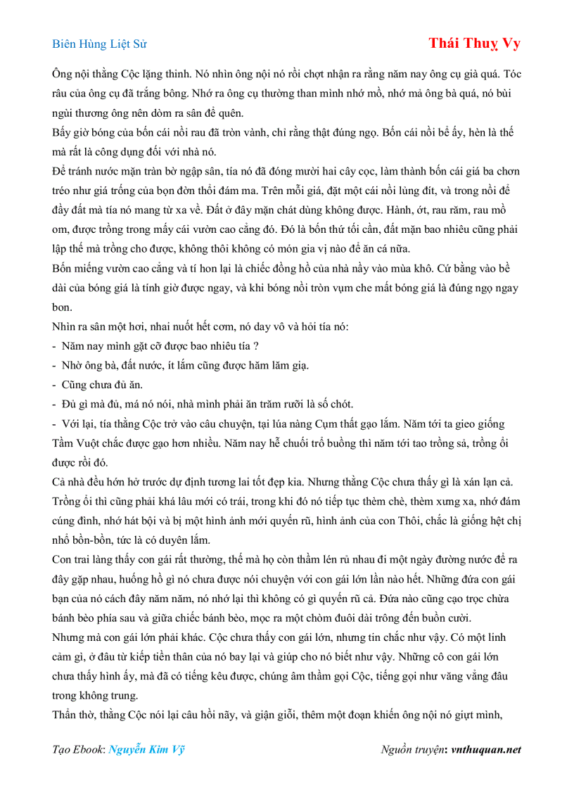 image for page Ebook Biên Hùng Liệt Sử Thái Thuỵ Vy