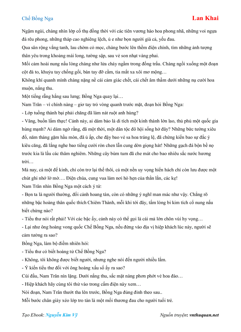 image for page Ebook Chế Bồng Nga Lan Khai