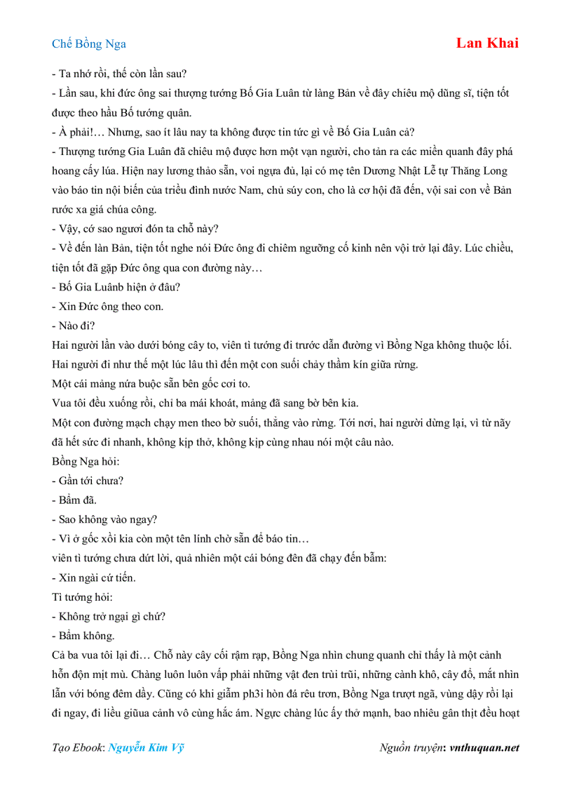 image for page Ebook Chế Bồng Nga Lan Khai