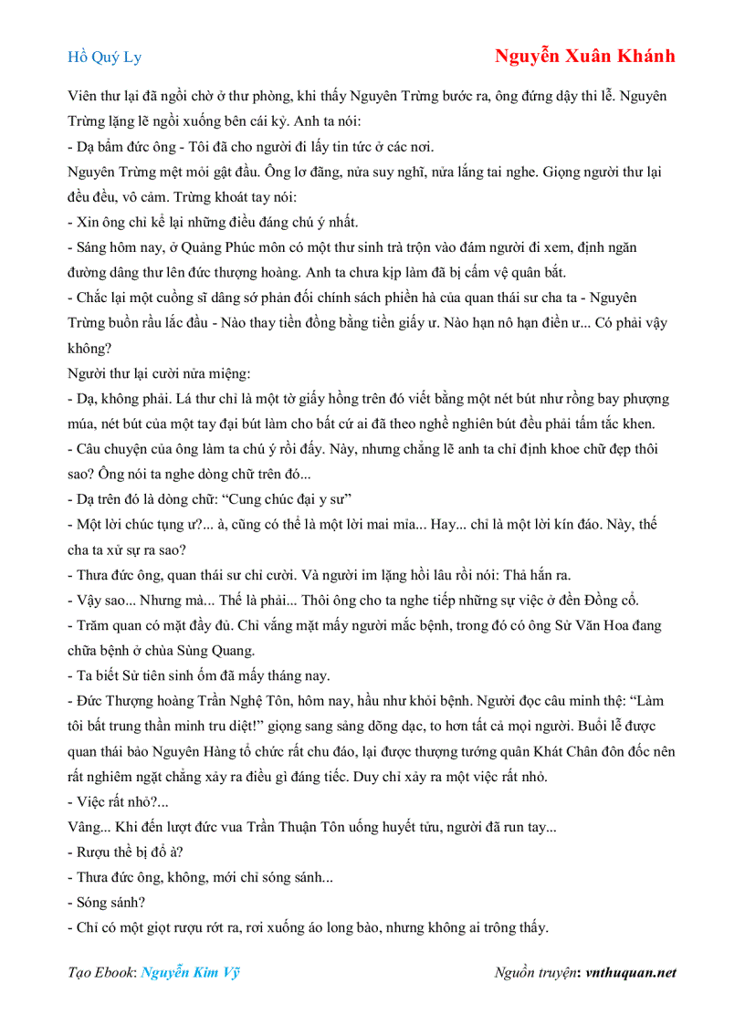 image for page Ebook Hồ Quý Ly