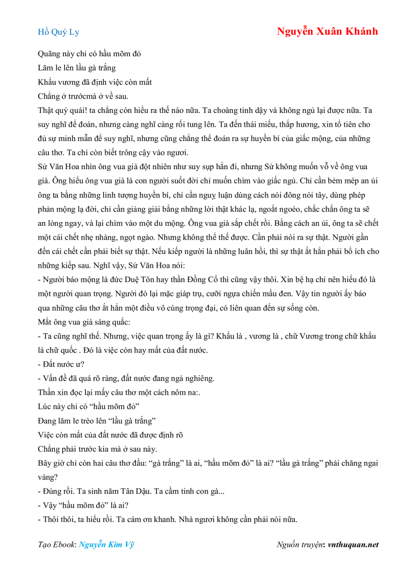 image for page Ebook Hồ Quý Ly