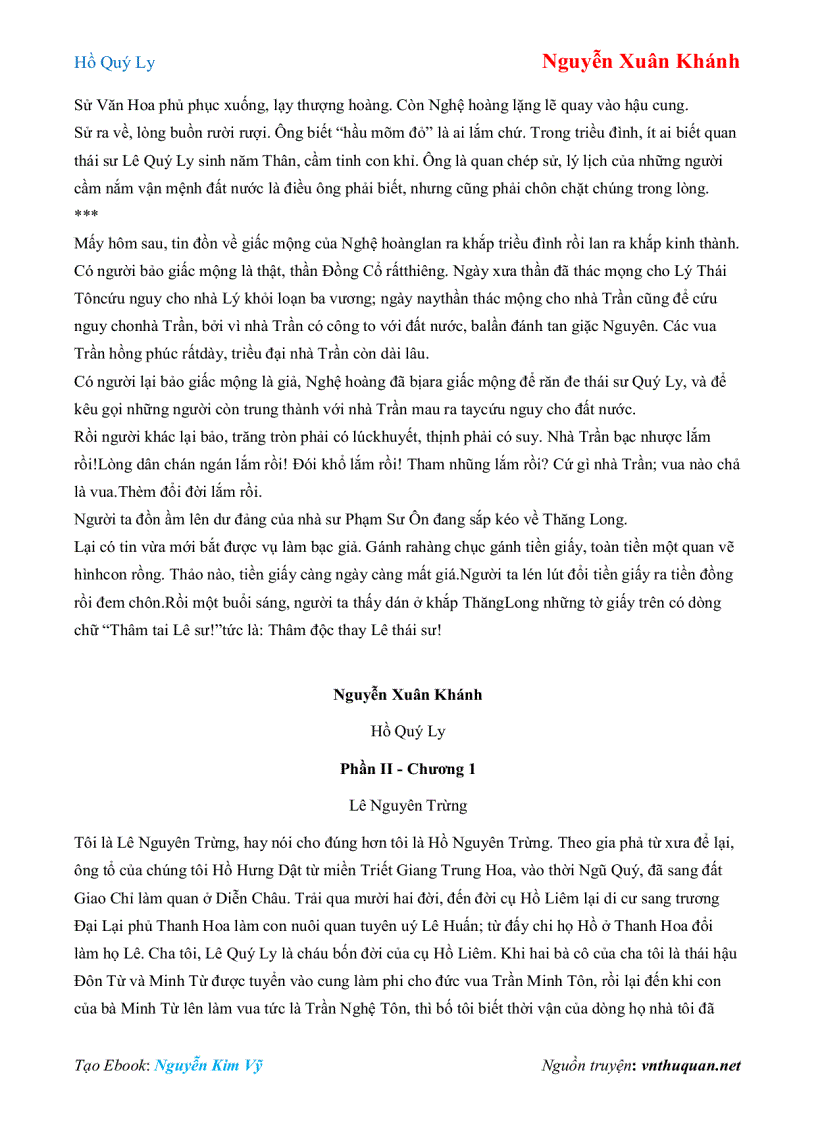 image for page Ebook Hồ Quý Ly