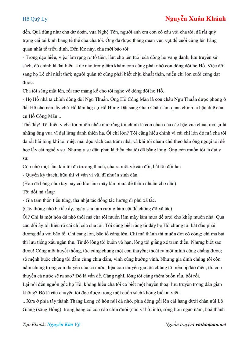 image for page Ebook Hồ Quý Ly