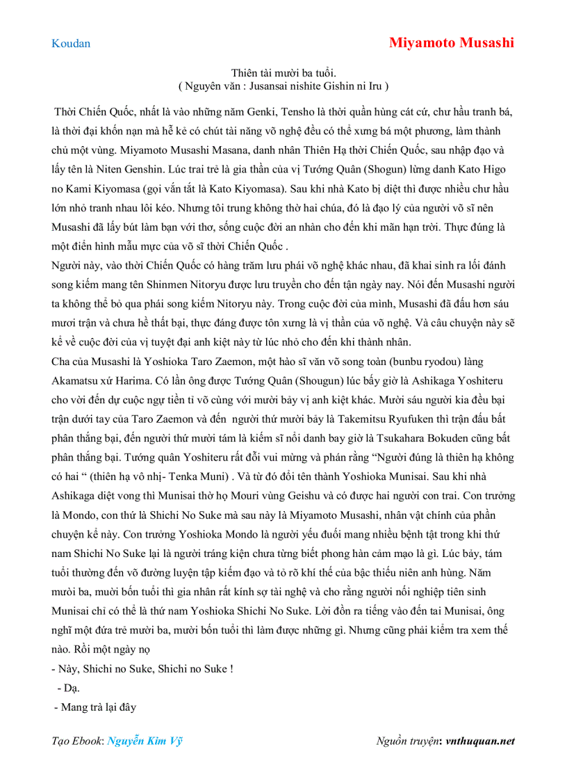 image for page Ebook Koudan Miyamoto Musashi