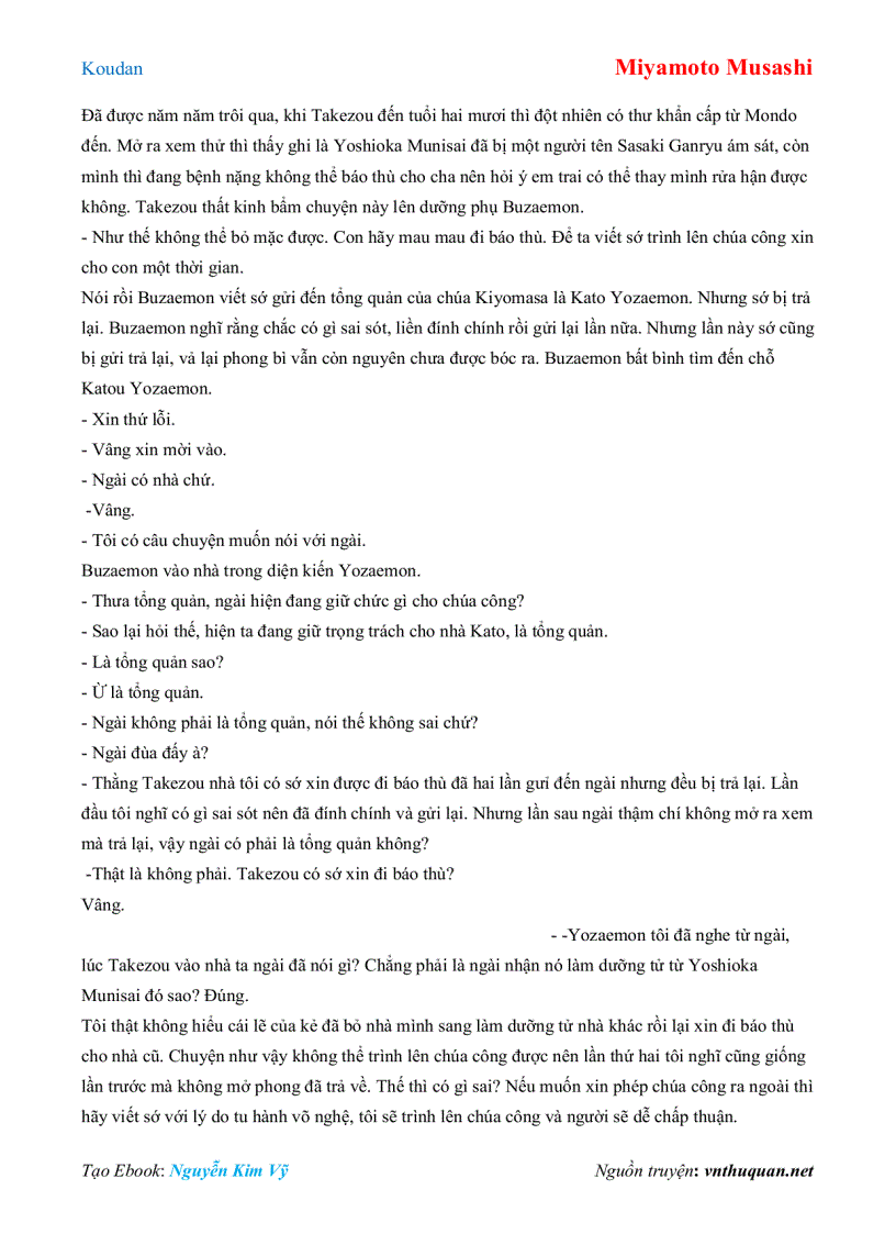 image for page Ebook Koudan Miyamoto Musashi
