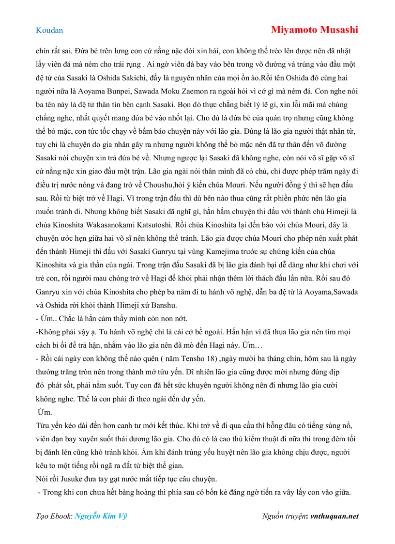 image for page Ebook Koudan Miyamoto Musashi