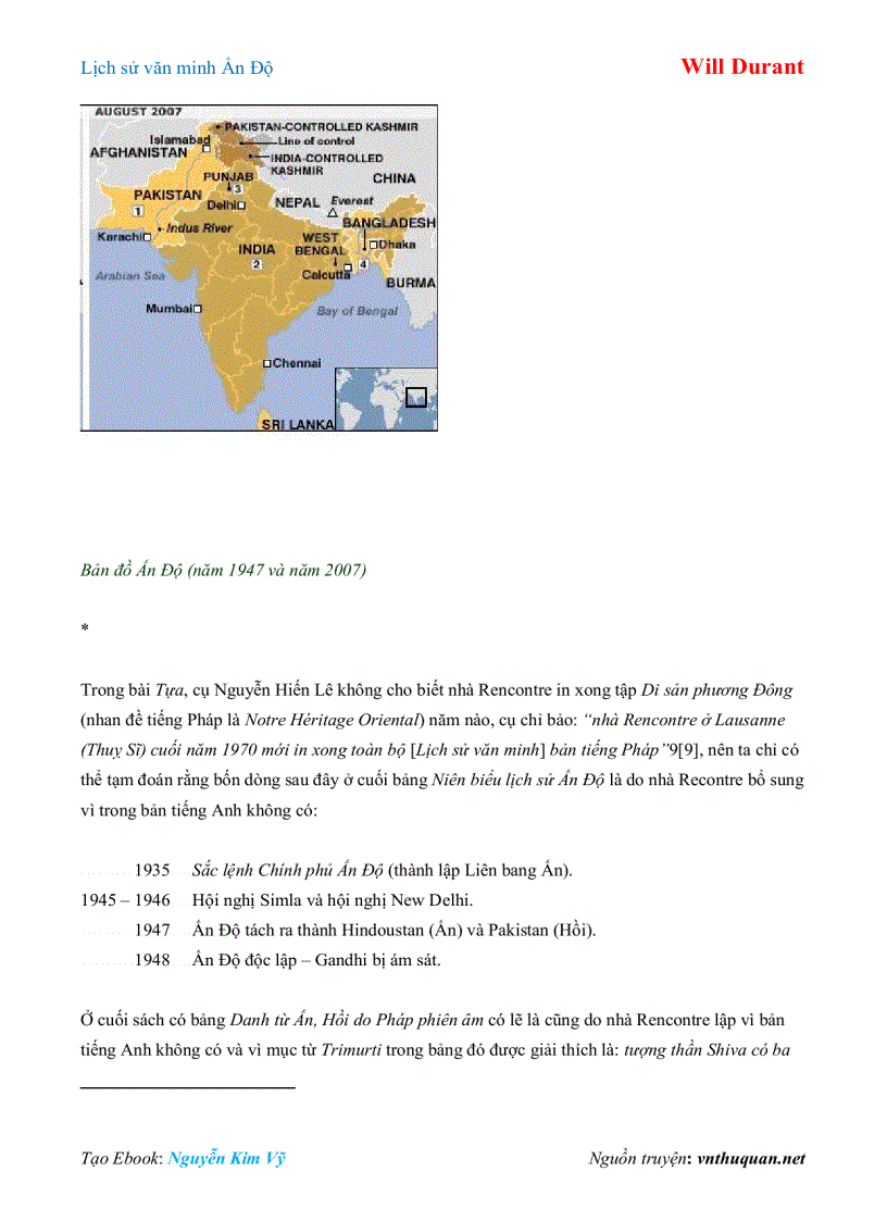 image for page Ebook Lịch sử văn minh Ấn Độ Will Durant