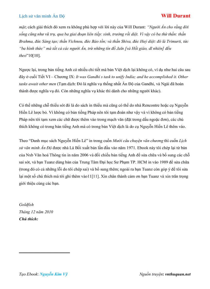 image for page Ebook Lịch sử văn minh Ấn Độ Will Durant