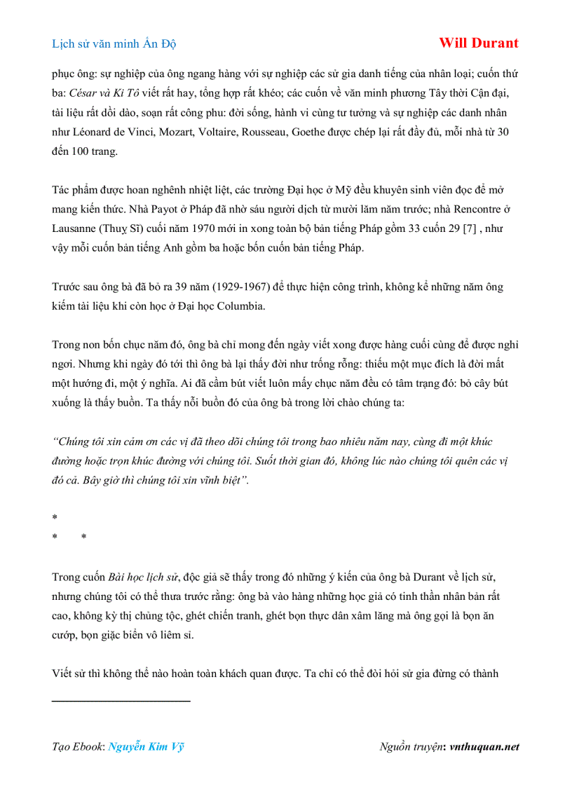 image for page Ebook Lịch sử văn minh Ấn Độ Will Durant