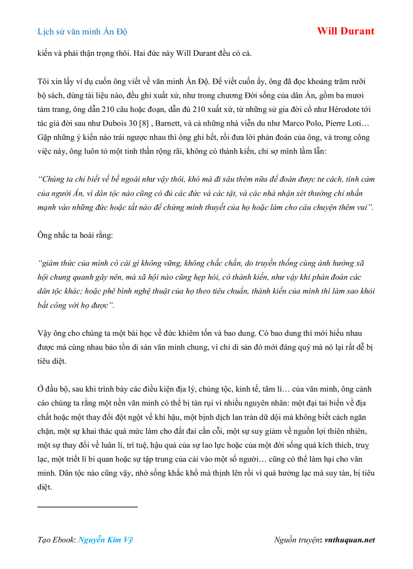 image for page Ebook Lịch sử văn minh Ấn Độ Will Durant