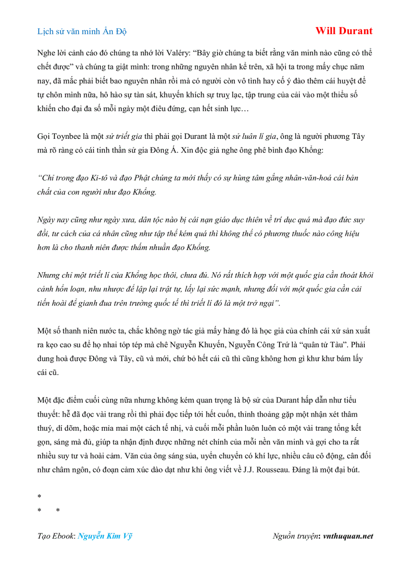 image for page Ebook Lịch sử văn minh Ấn Độ Will Durant