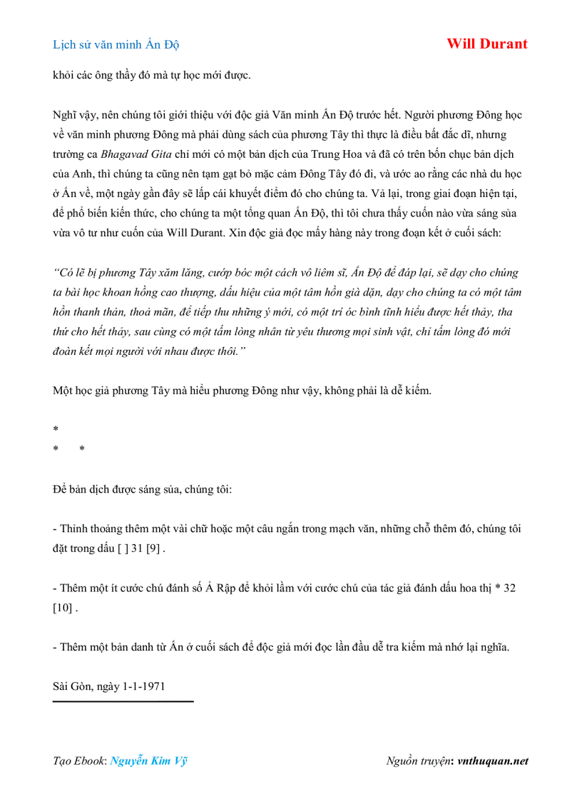 image for page Ebook Lịch sử văn minh Ấn Độ Will Durant