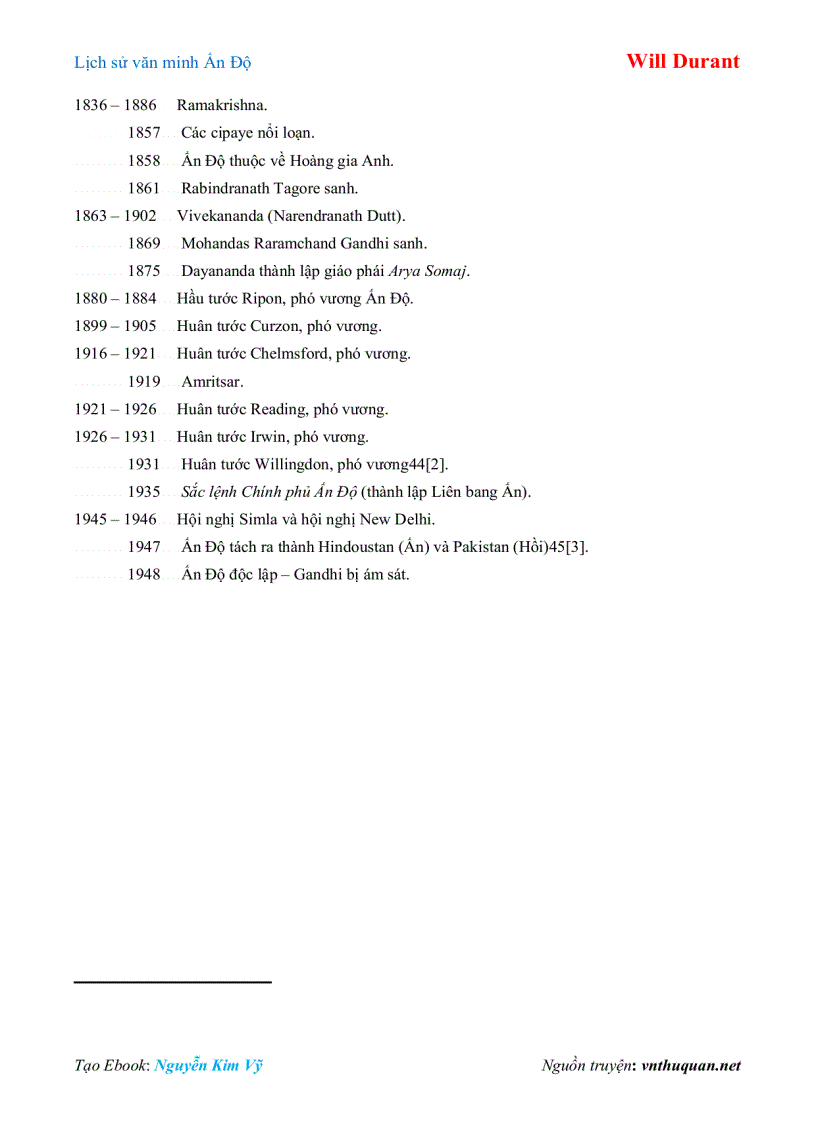 image for page Ebook Lịch sử văn minh Ấn Độ Will Durant