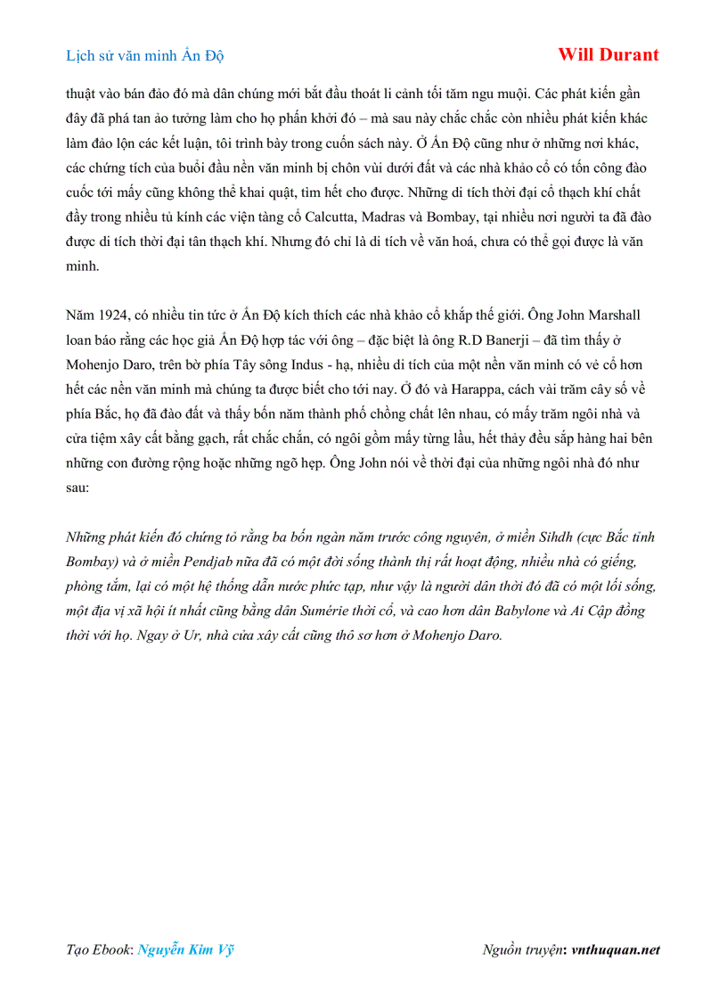 image for page Ebook Lịch sử văn minh Ấn Độ Will Durant