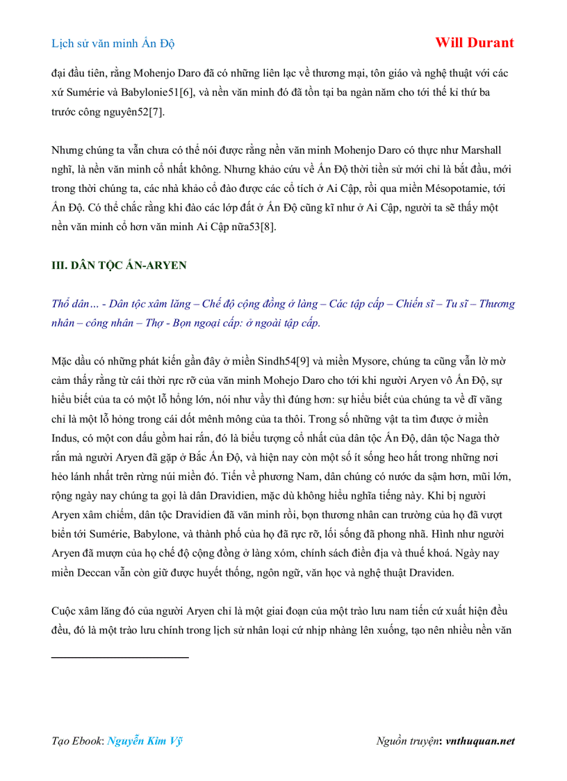 image for page Ebook Lịch sử văn minh Ấn Độ Will Durant