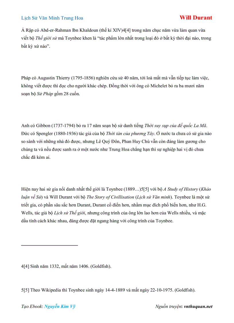 image for page Ebook Lịch Sử Văn Minh Trung Hoa Will Durant