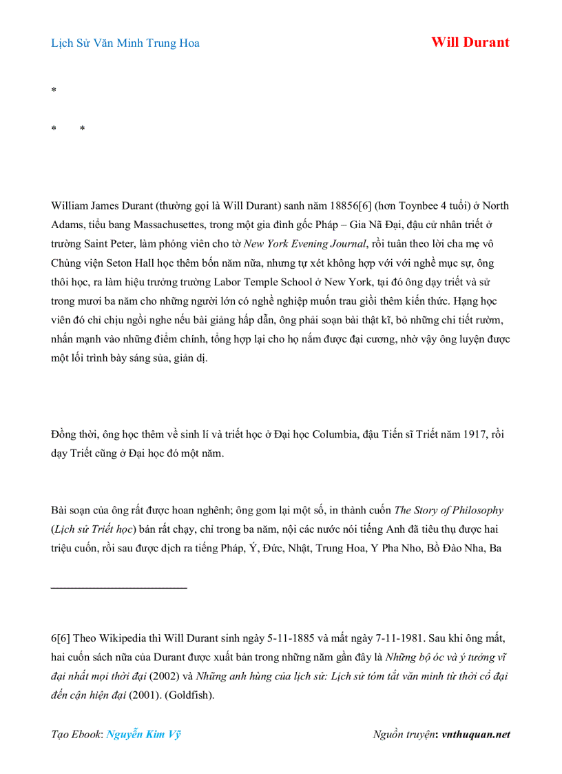 image for page Ebook Lịch Sử Văn Minh Trung Hoa Will Durant