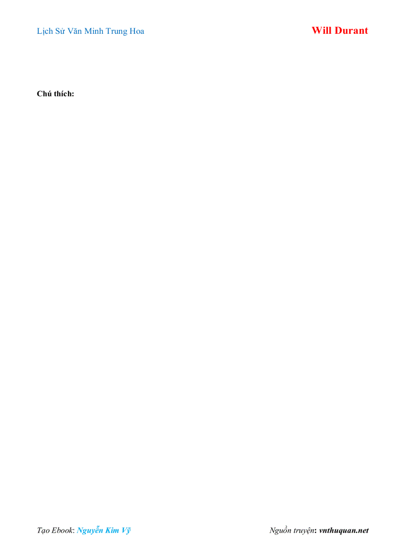 image for page Ebook Lịch Sử Văn Minh Trung Hoa Will Durant