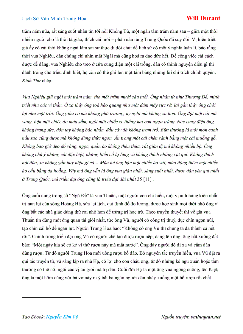 image for page Ebook Lịch Sử Văn Minh Trung Hoa Will Durant